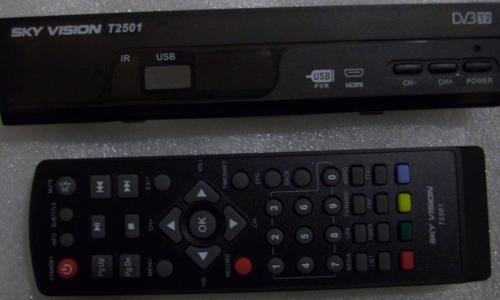 Прошивка для DVB-T2 ресивера Sky Vision T 2501